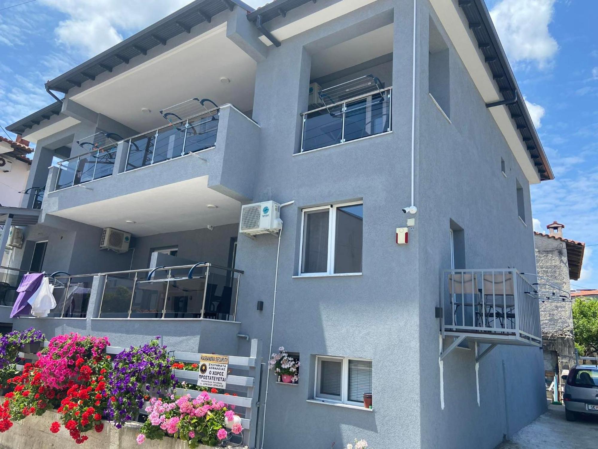 Apartments Miki Полихроно Экстерьер фото